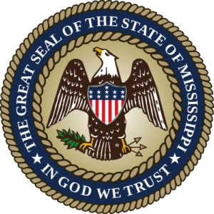 The Mississippi state’s seal